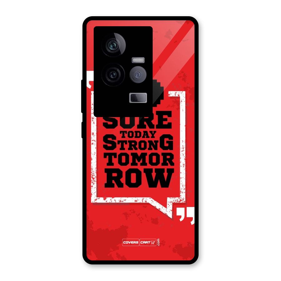 Stay Strong Glass Back Case for Vivo iQOO 11 5G