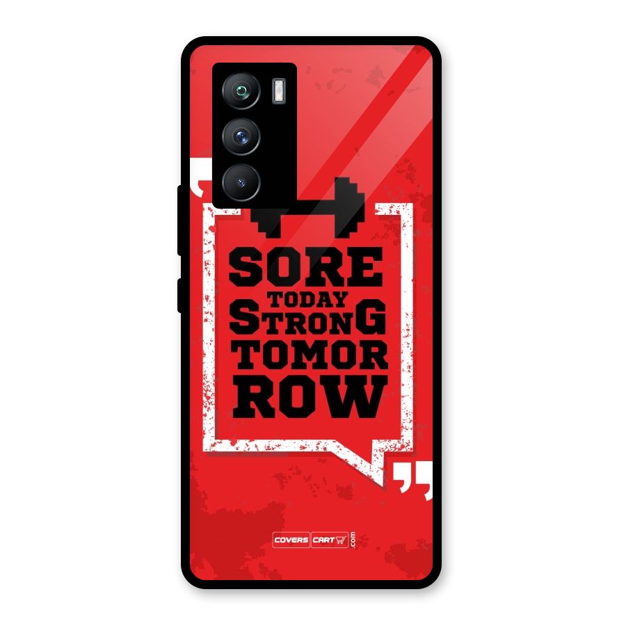 Stay Strong Glass Back Case for Vivo iQOO 9 SE