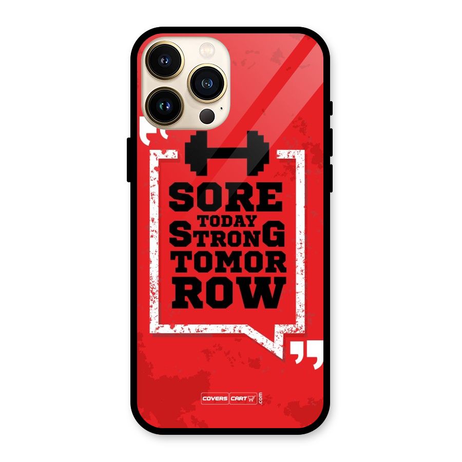Stay Strong Glass Back Case for iPhone 13 Pro Max