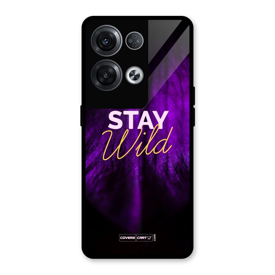 Stay Wild Glass Back Case for Oppo Reno8 Pro 5G