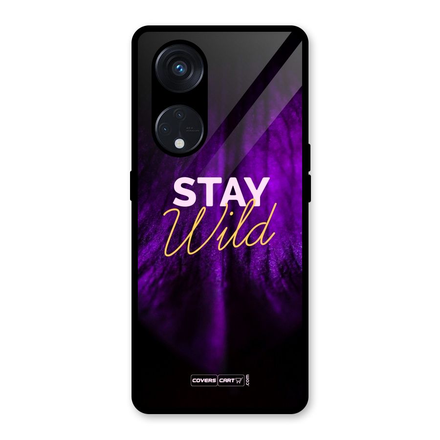 Stay Wild Glass Back Case for Reno8 T 5G