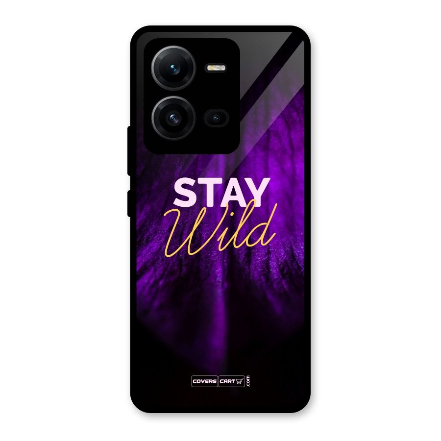 Stay Wild Glass Back Case for Vivo V25