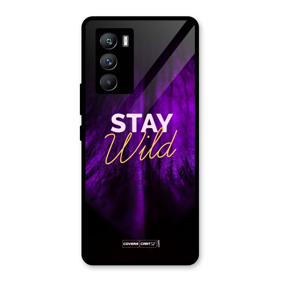 Stay Wild Glass Back Case for Vivo iQOO 9 SE