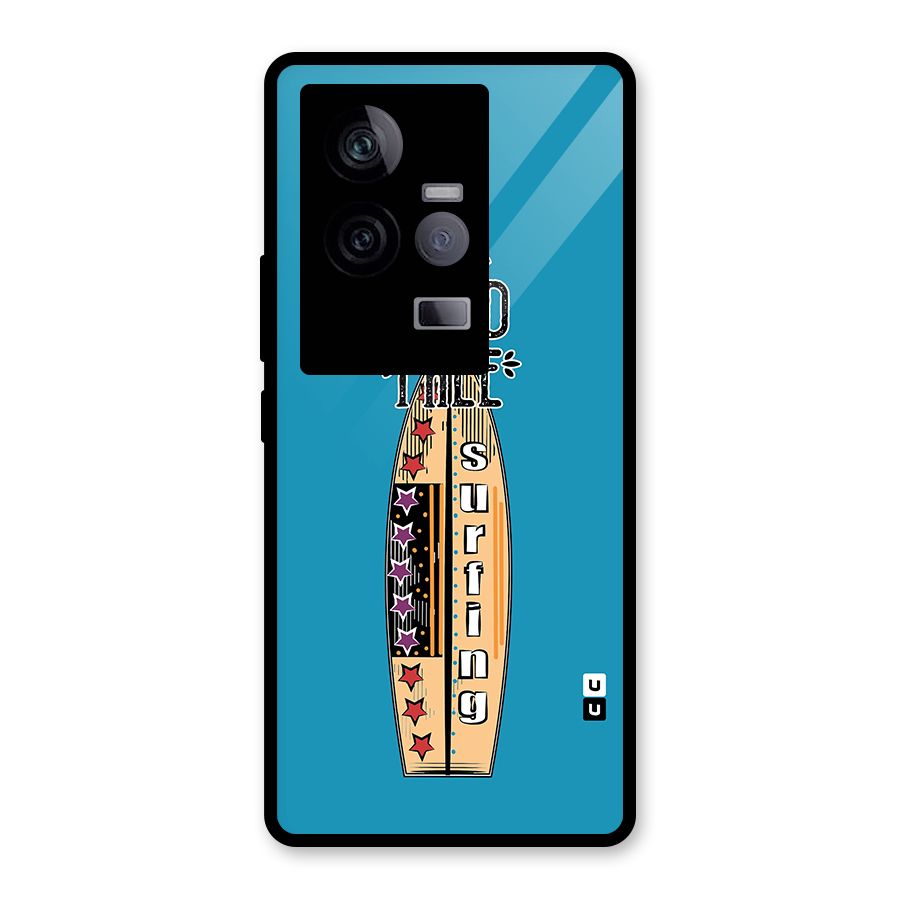 Stay Wild and Free Glass Back Case for Vivo iQOO 11 5G