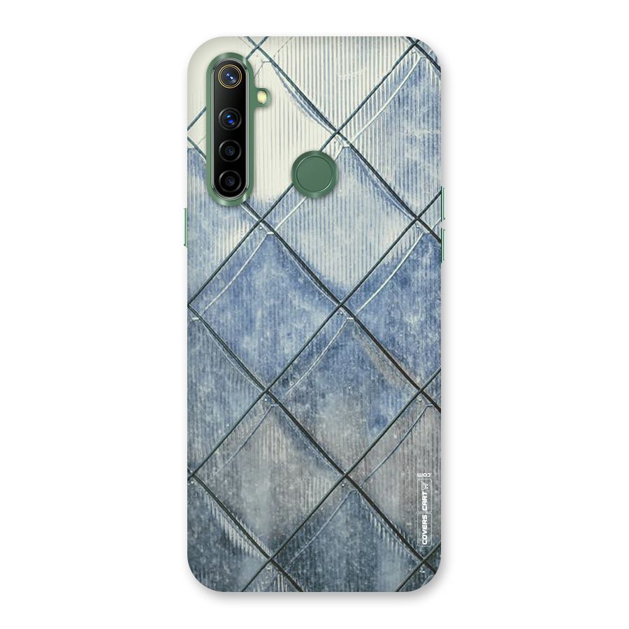 Steel Blue Pattern Back Case for Realme Narzo 10