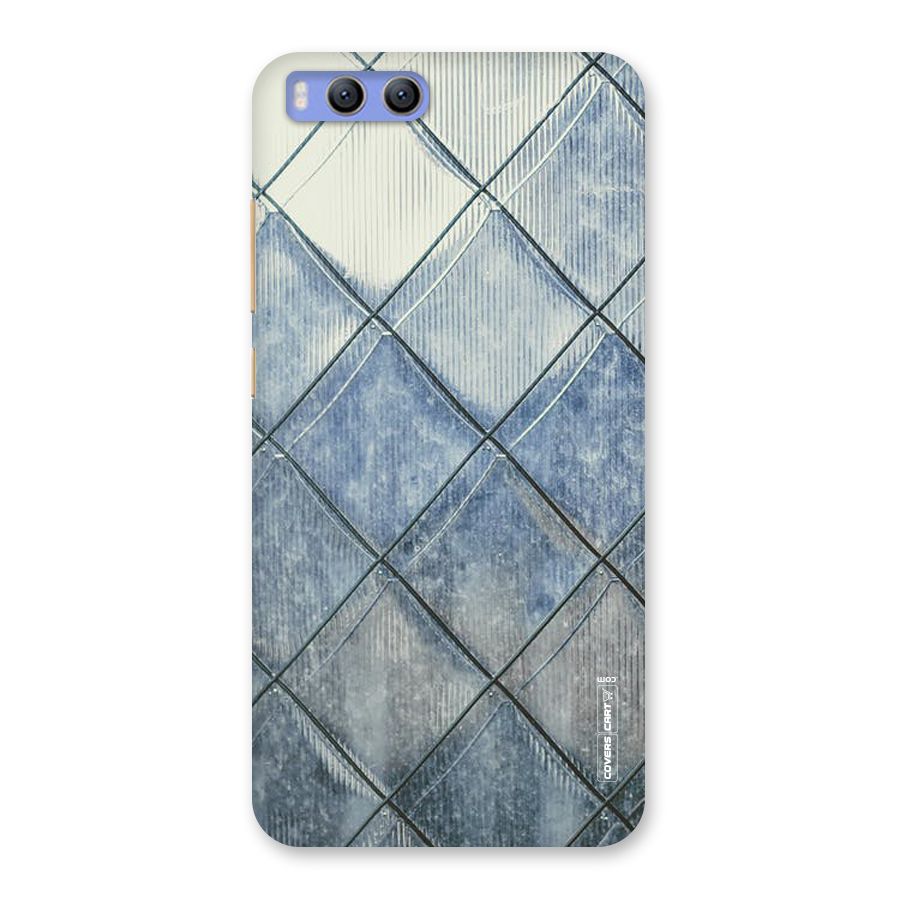 Steel Blue Pattern Back Case for Xiaomi Mi 6