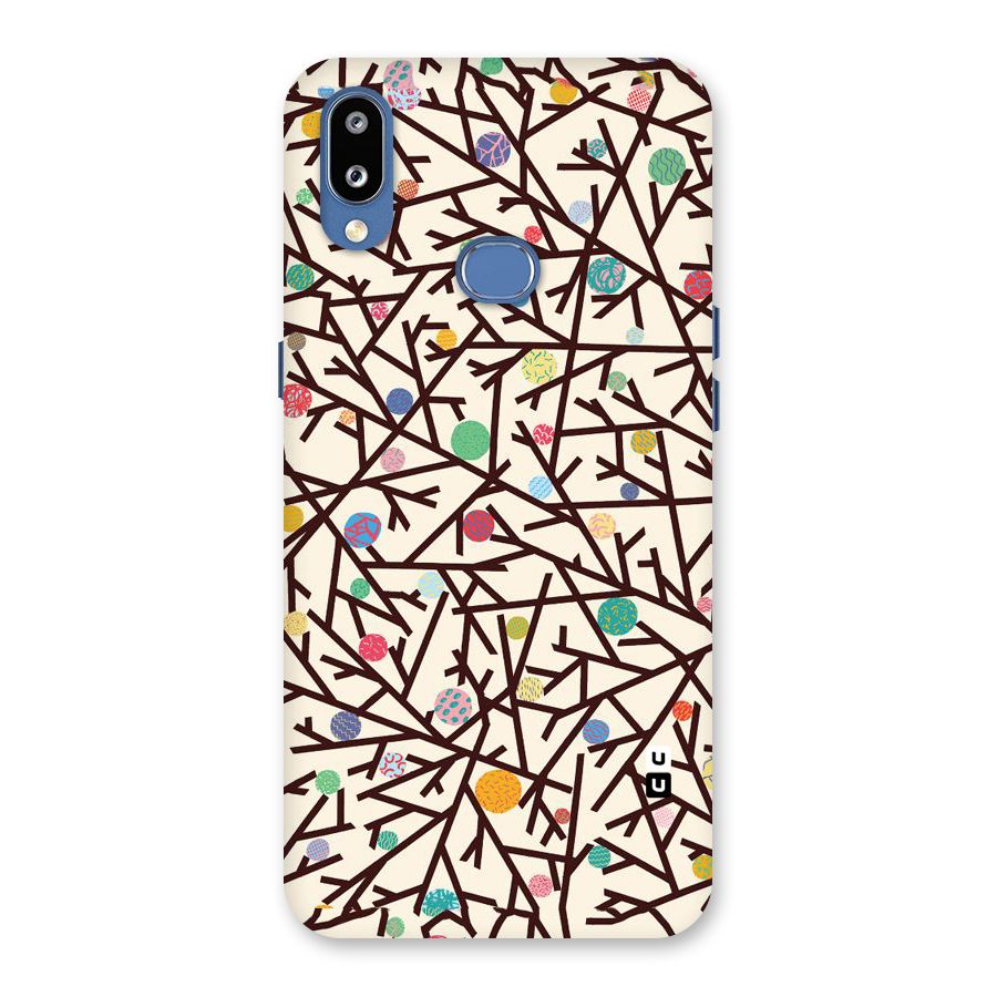 Stem Pattern Back Case for Galaxy M01s
