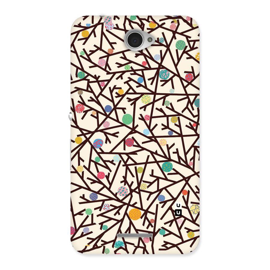 Stem Pattern Back Case for Sony Xperia E4