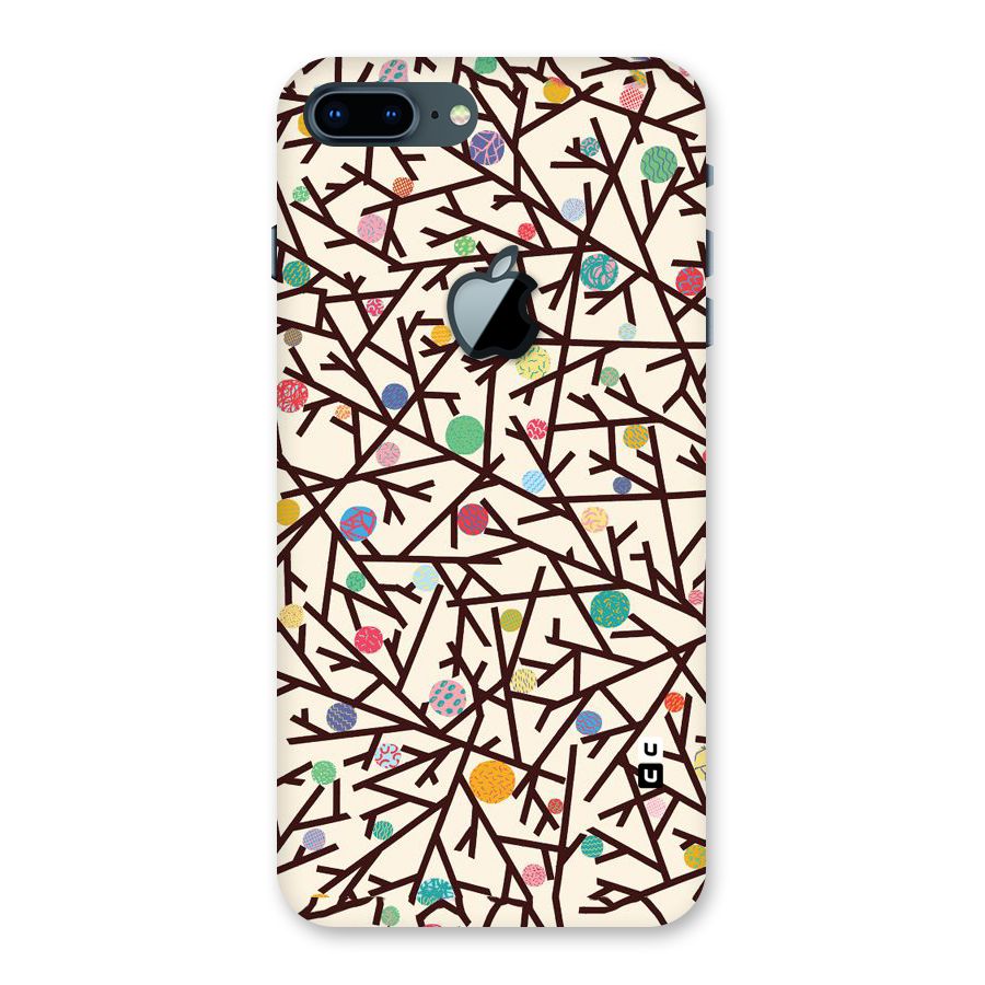 Stem Pattern Back Case for iPhone 7 Plus Apple Cut