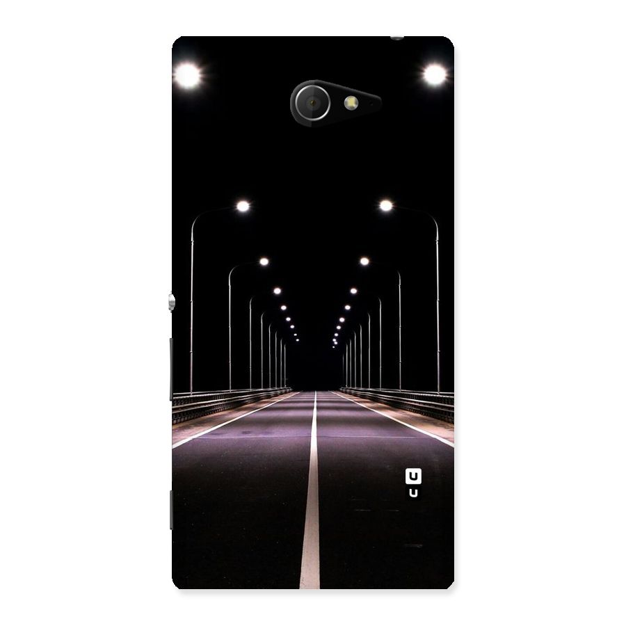Street Light Back Case for Sony Xperia M2