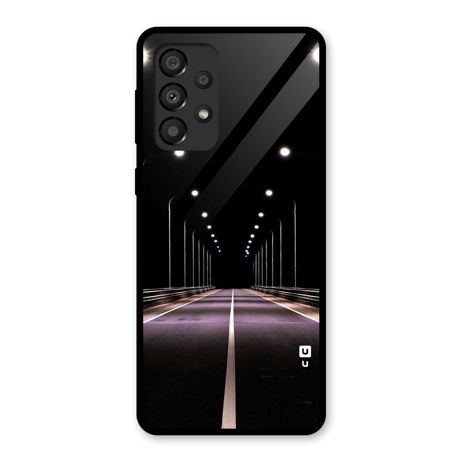 Street Light Glass Back Case for Galaxy A33 5G