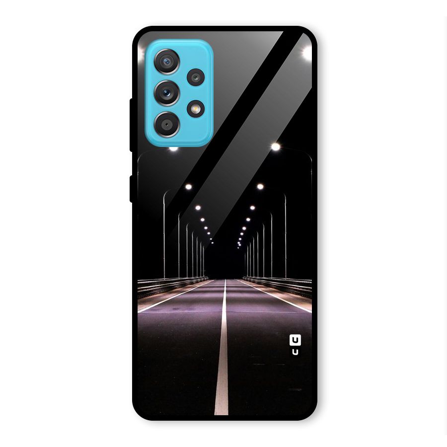 Street Light Glass Back Case for Galaxy A52