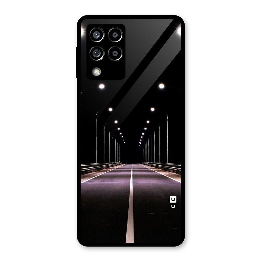 Street Light Glass Back Case for Galaxy M53 5G
