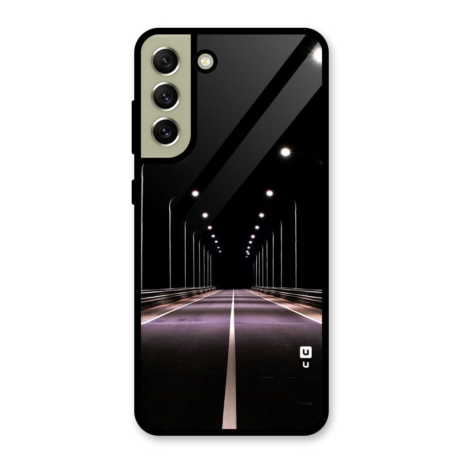 Street Light Glass Back Case for Galaxy S21 FE 5G