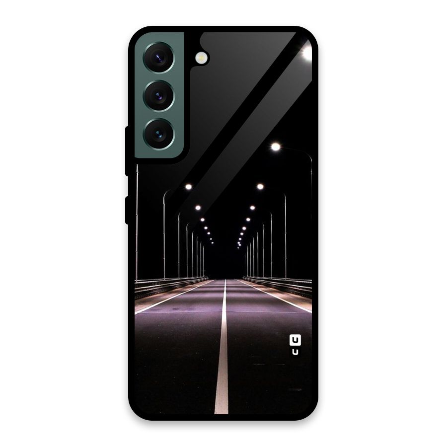 Street Light Glass Back Case for Galaxy S22 5G
