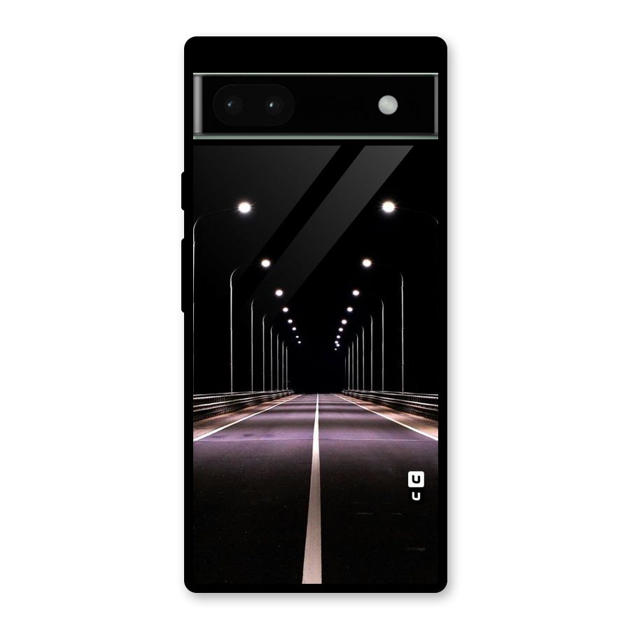 Street Light Glass Back Case for Google Pixel 6a