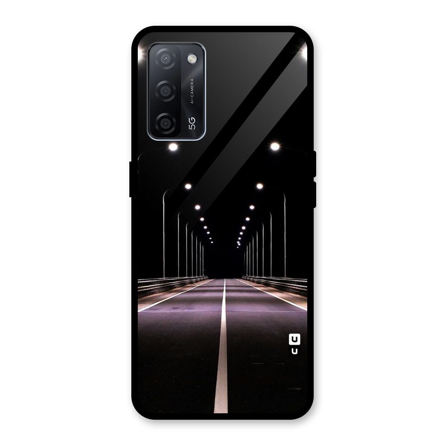 Street Light Glass Back Case for Oppo A53s 5G