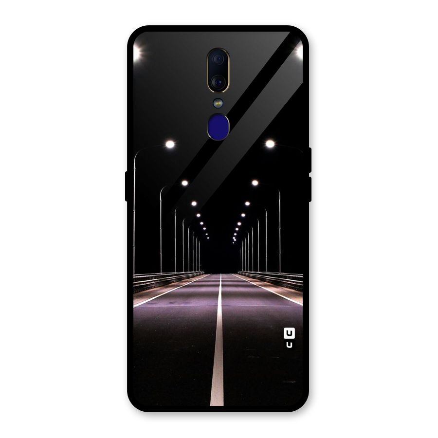 Street Light Glass Back Case for Oppo F11