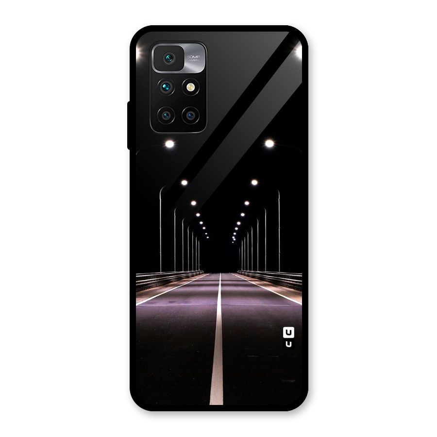Street Light Glass Back Case for Redmi 10 Prime