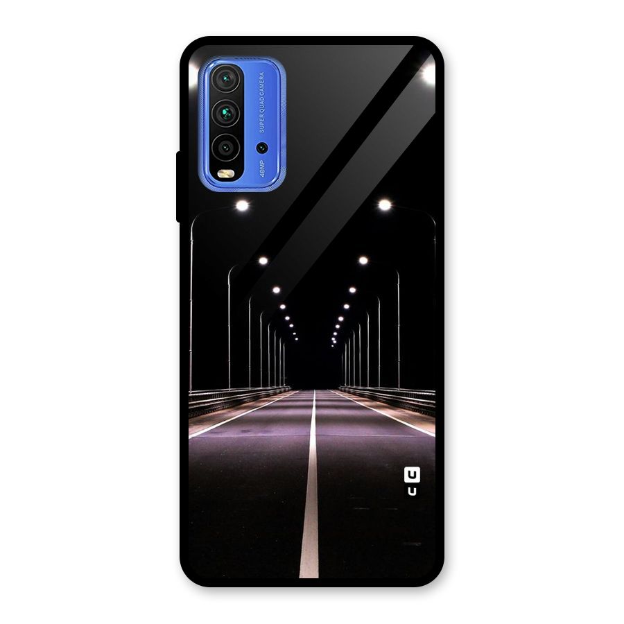 Street Light Glass Back Case for Redmi 9 Power