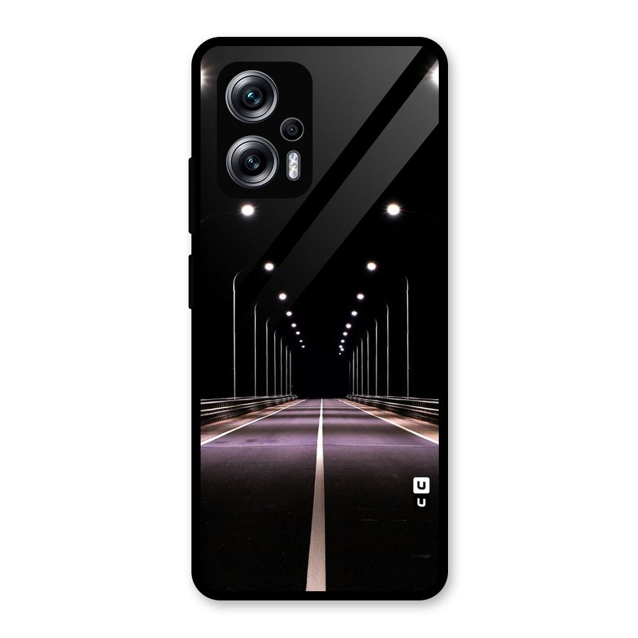 Street Light Glass Back Case for Redmi K50i