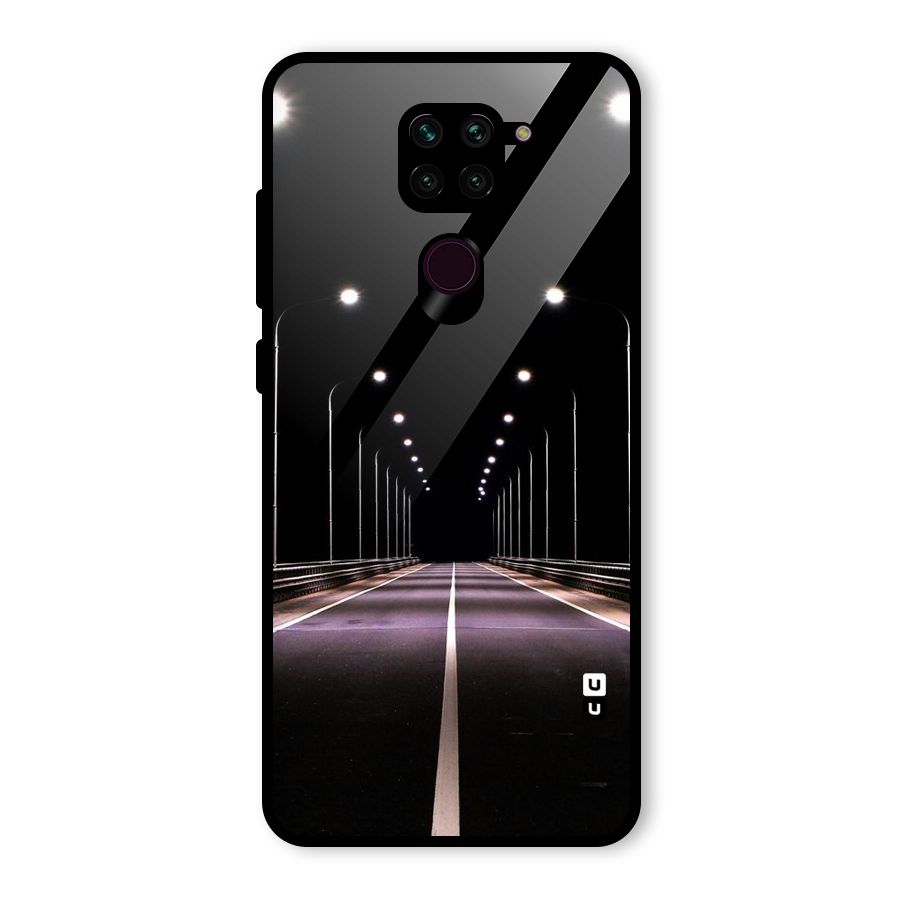 Street Light Glass Back Case for Redmi Note 9