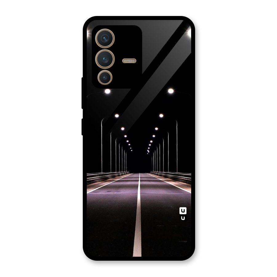 Street Light Glass Back Case for Vivo V23 5G