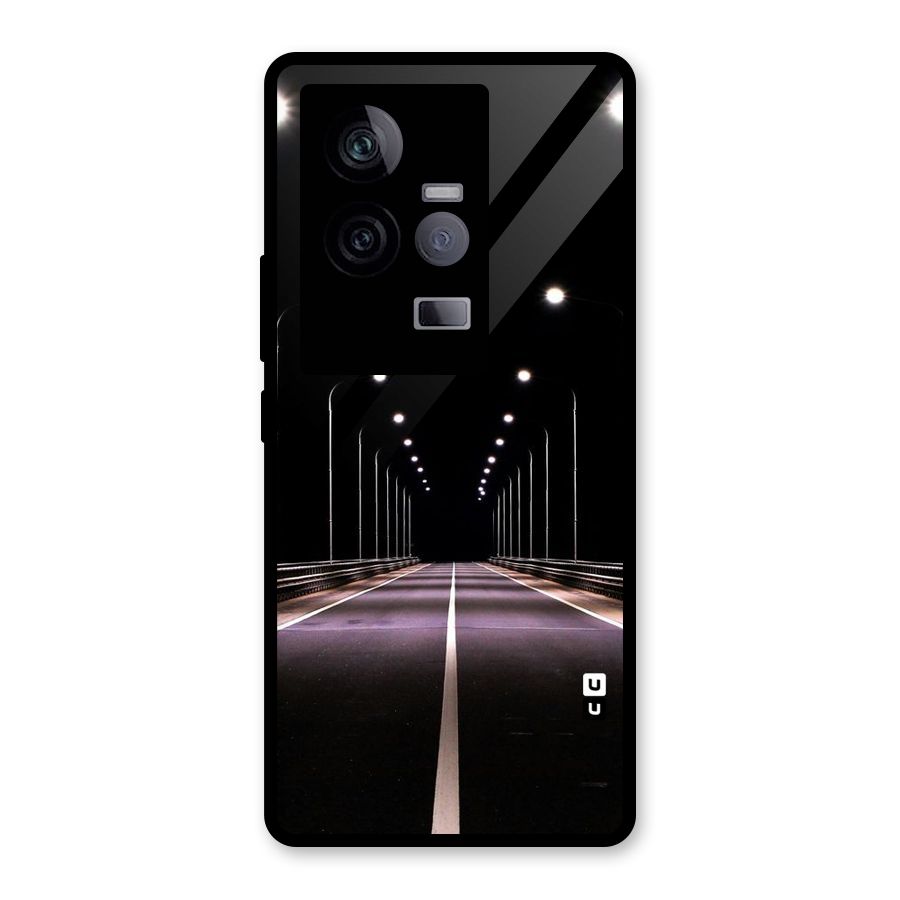 Street Light Glass Back Case for Vivo iQOO 11 5G