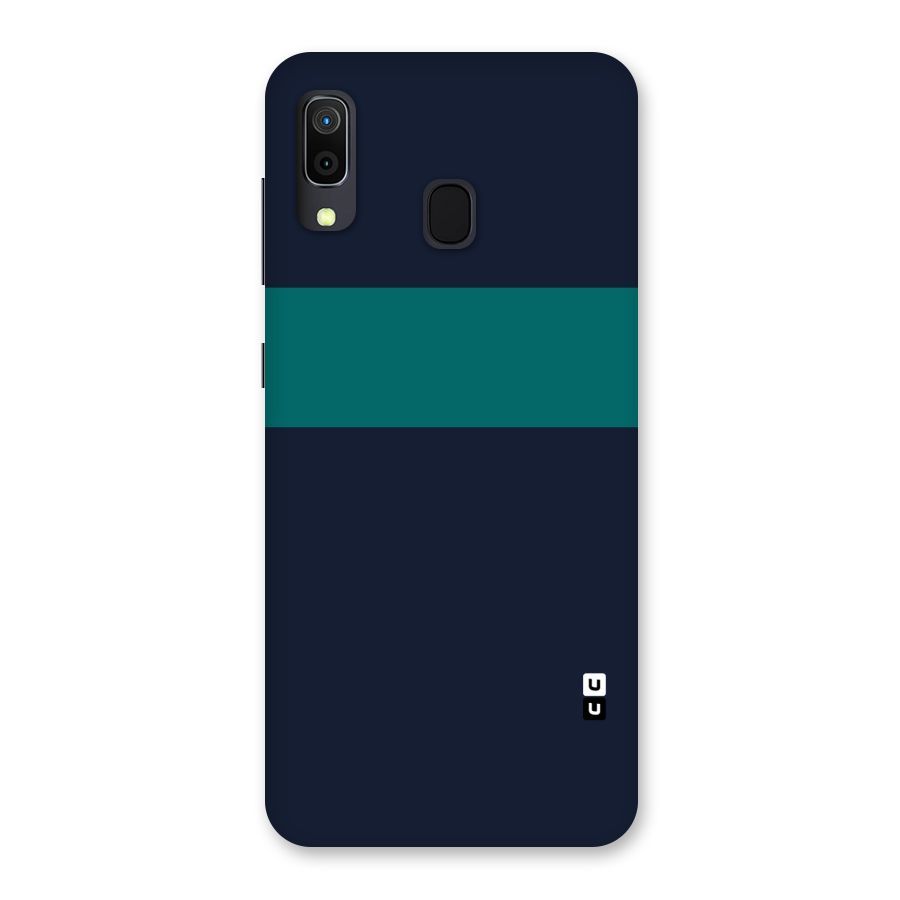 Stripe Block Back Case for Galaxy A20
