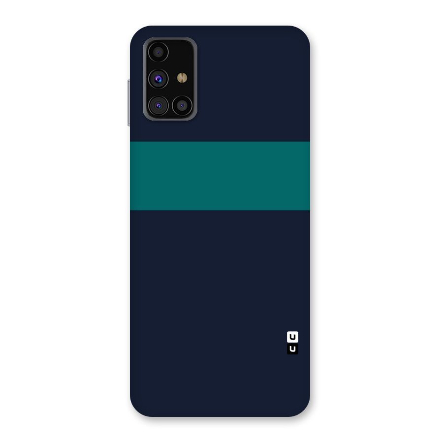 Stripe Block Back Case for Galaxy M31s