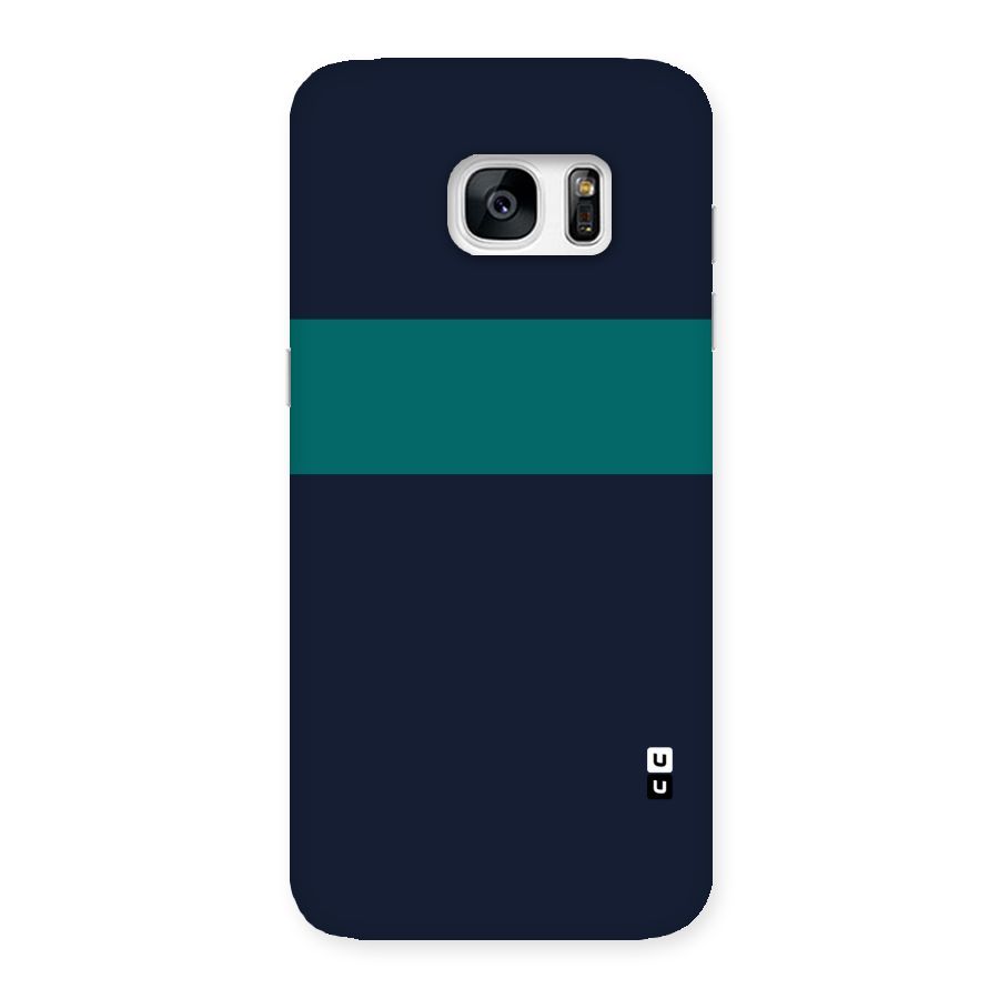 Stripe Block Back Case for Galaxy S7 Edge