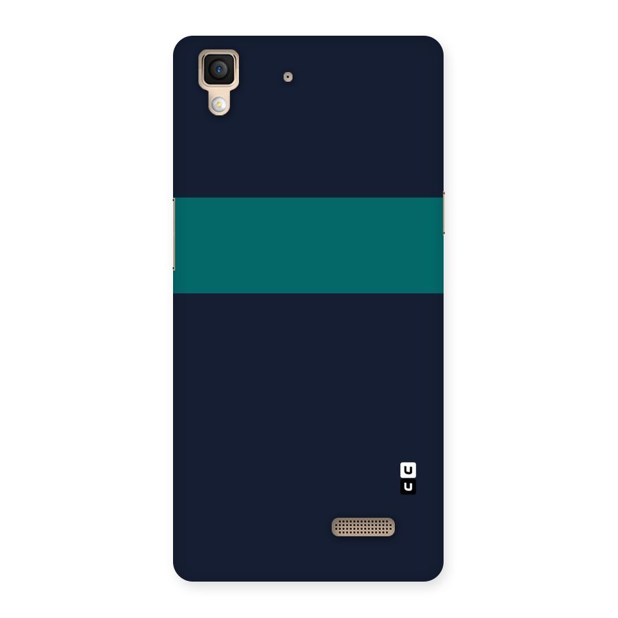 Stripe Block Back Case for Oppo R7