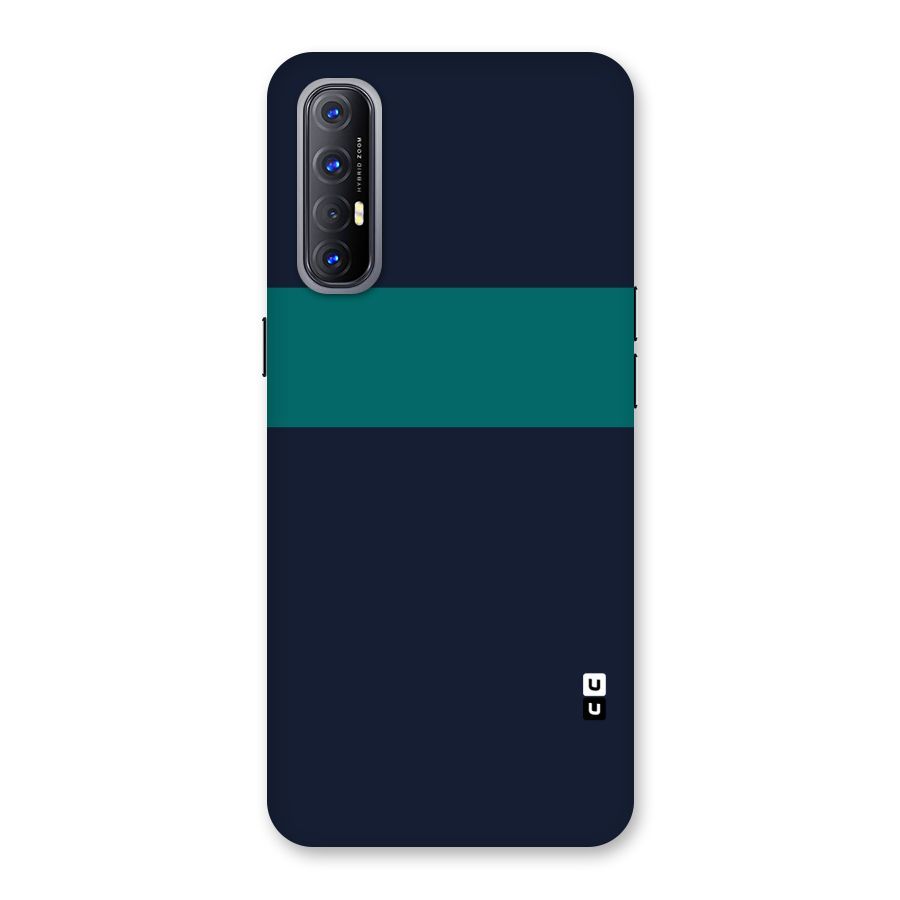 Stripe Block Back Case for Reno3 Pro