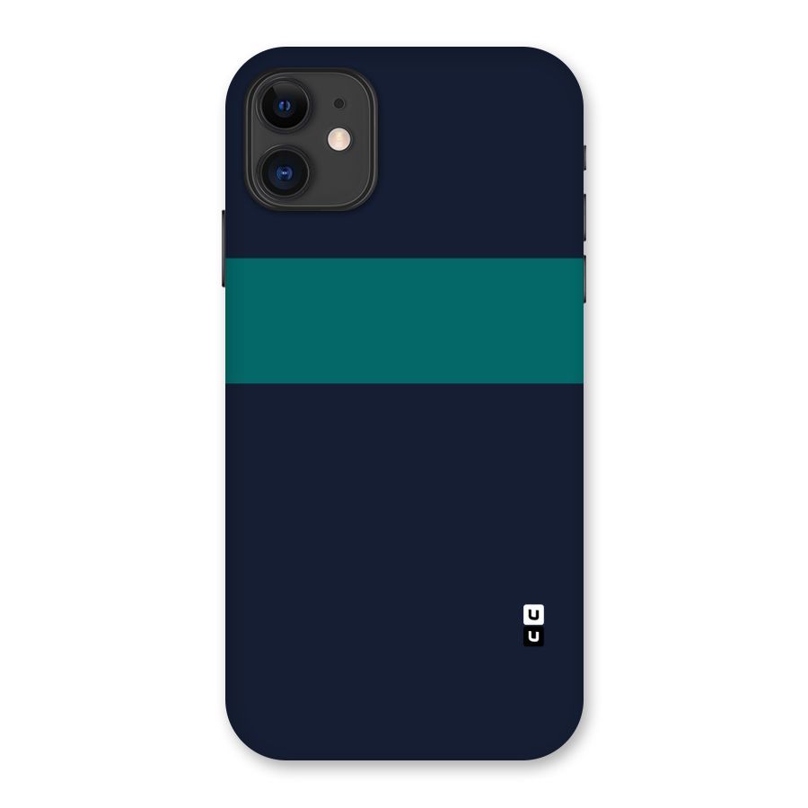 Stripe Block Back Case for iPhone 11