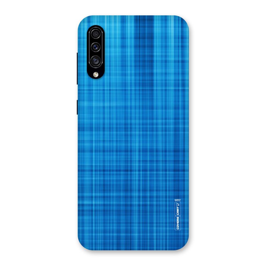Stripe Blue Abstract Back Case for Galaxy A30s
