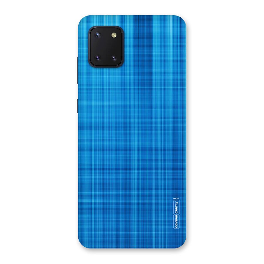 Stripe Blue Abstract Back Case for Galaxy Note 10 Lite