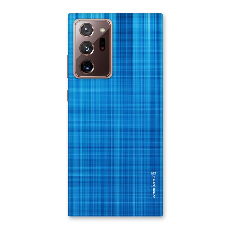 Stripe Blue Abstract Back Case for Galaxy Note 20 Ultra