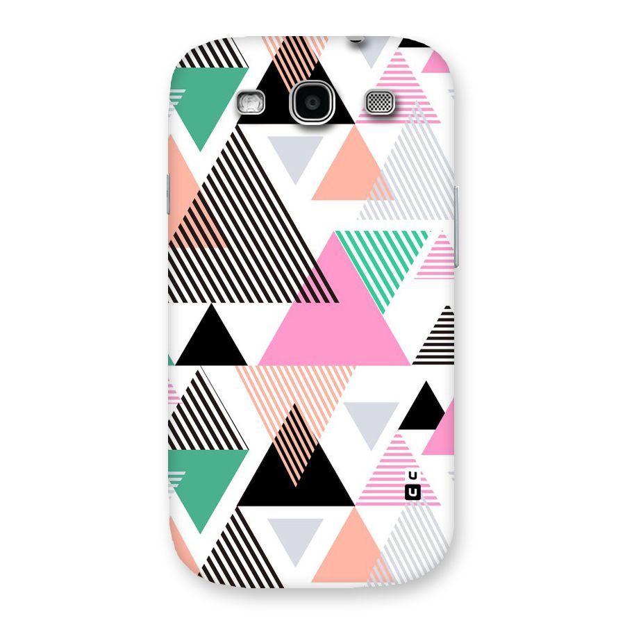 Stripes Abstract Colors Back Case for Galaxy S3 Neo
