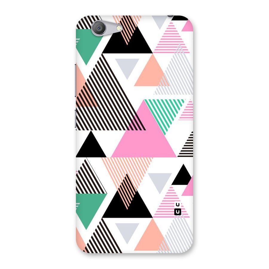 Stripes Abstract Colors Back Case for Vivo Y53
