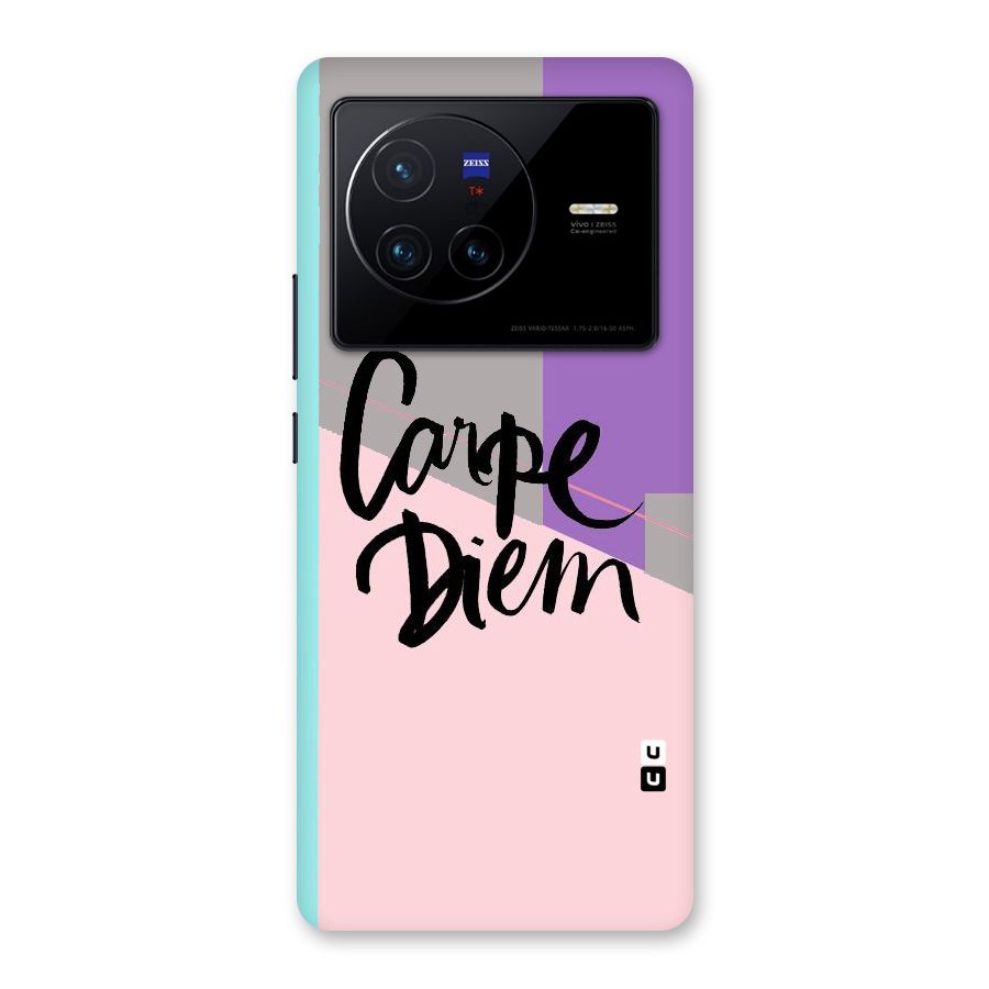 Stripes Black Diem Back Case for Vivo X80