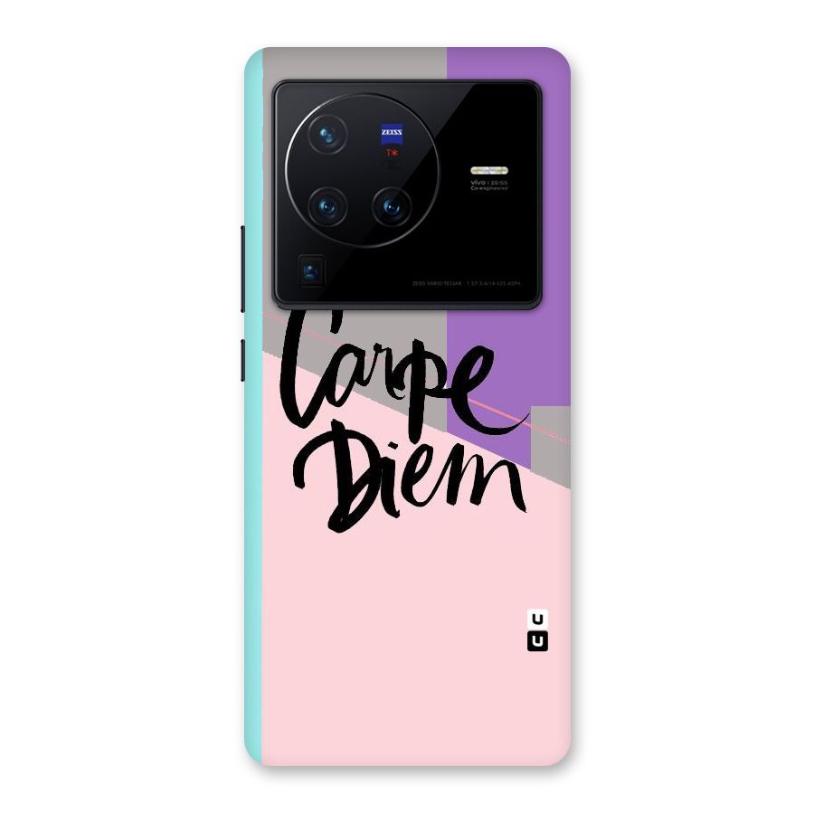 Stripes Black Diem Back Case for Vivo X80 Pro