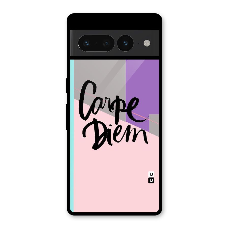 Stripes Black Diem Glass Back Case for Google Pixel 7 Pro