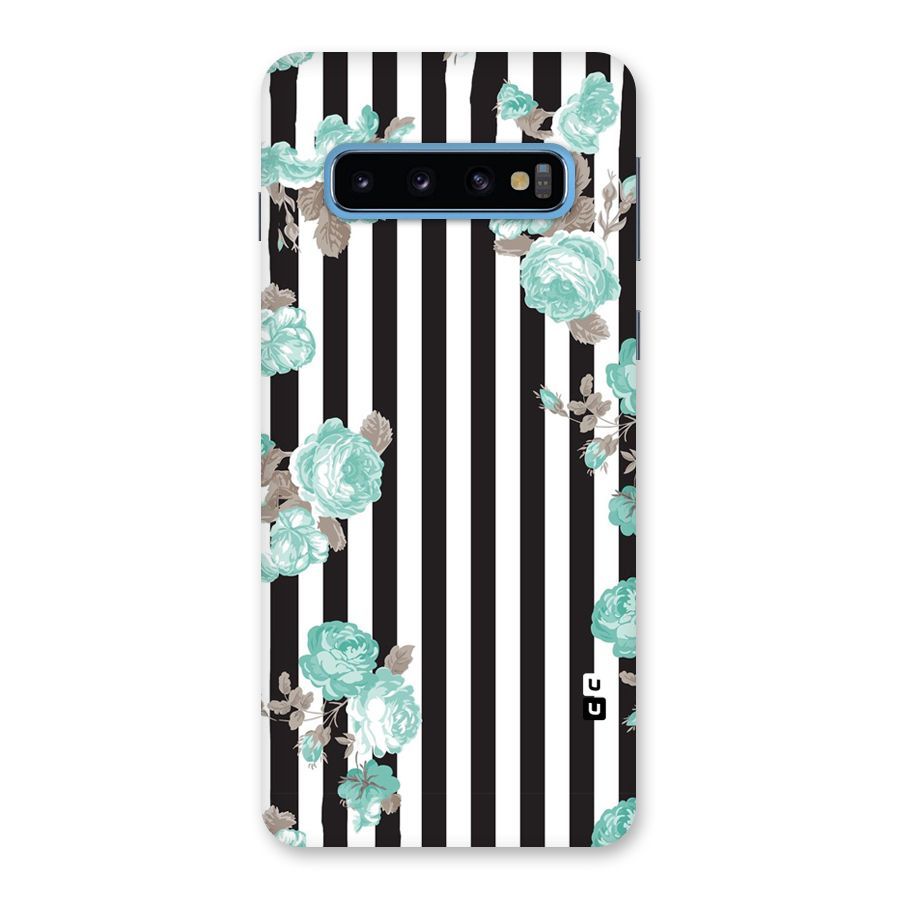 Stripes Bloom Back Case for Galaxy S10