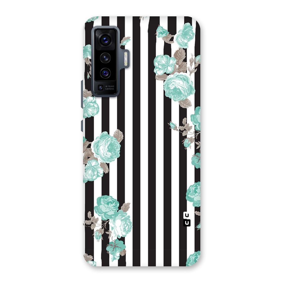 Stripes Bloom Back Case for Vivo X50