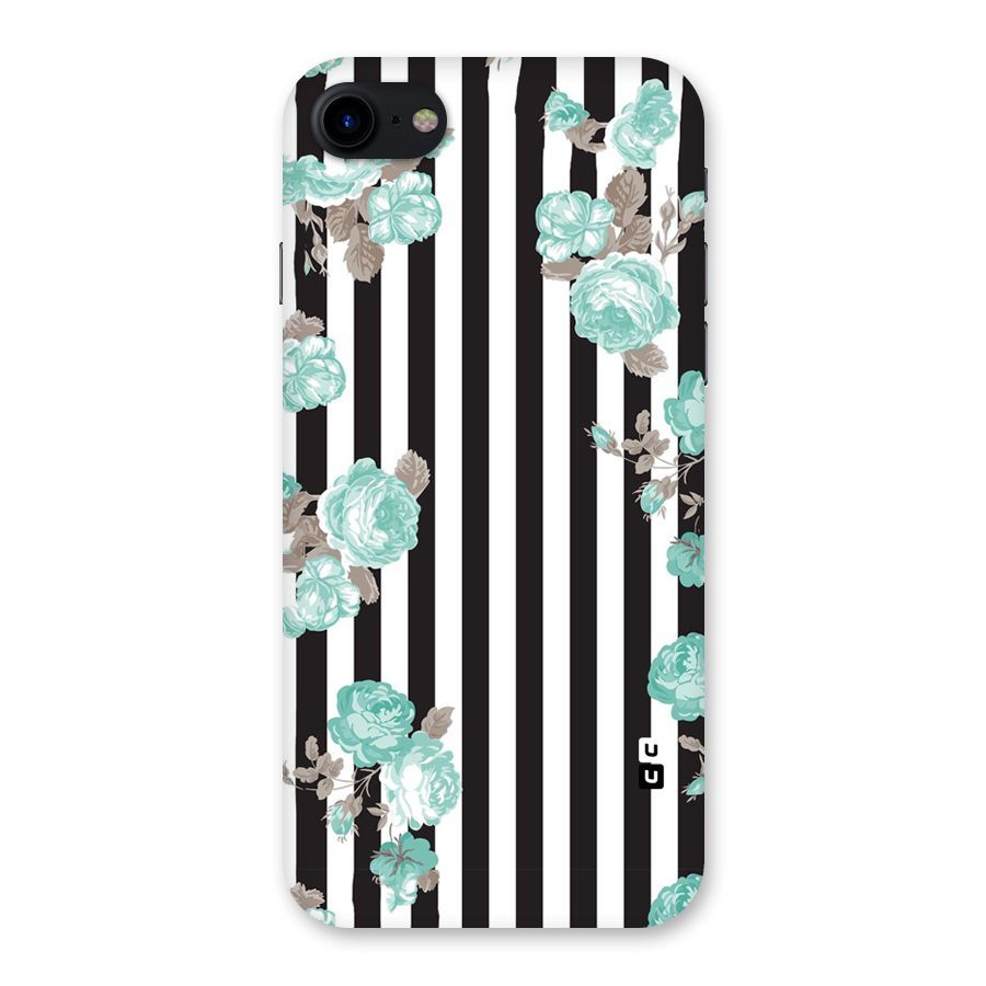 Stripes Bloom Back Case for iPhone SE 2020
