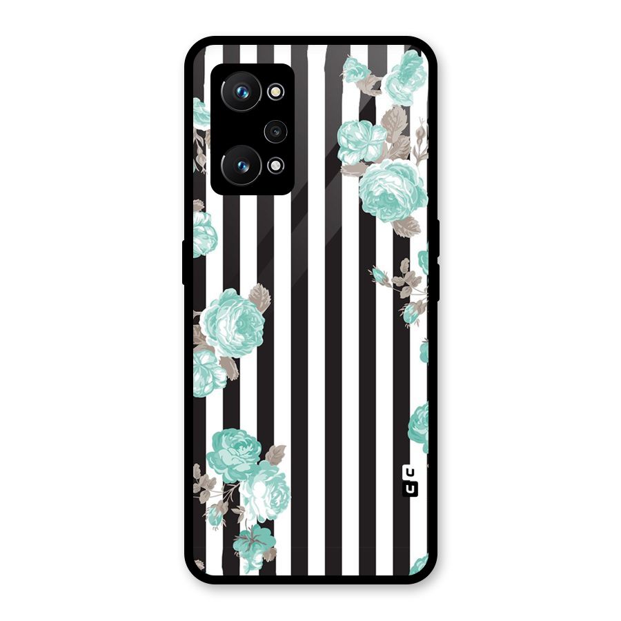Stripes Bloom Glass Back Case for Realme GT Neo 3T