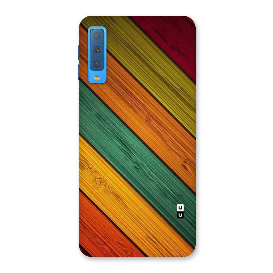 Stripes Classic Design Back Case for Galaxy A7 (2018)