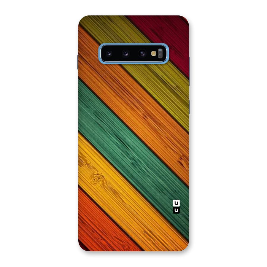 Stripes Classic Design Back Case for Galaxy S10 Plus
