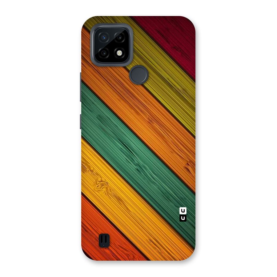 Stripes Classic Design Back Case for Realme C21