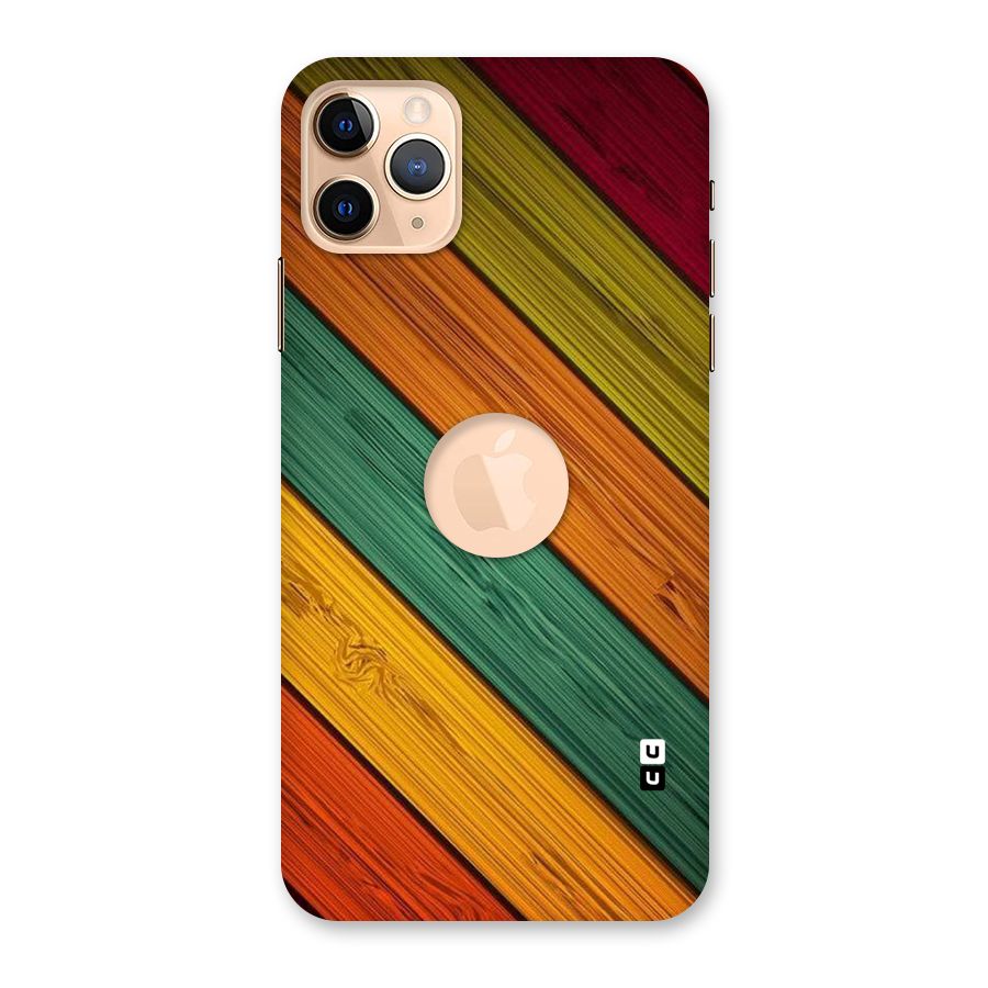 Stripes Classic Design Back Case for iPhone 11 Pro Max Logo Cut